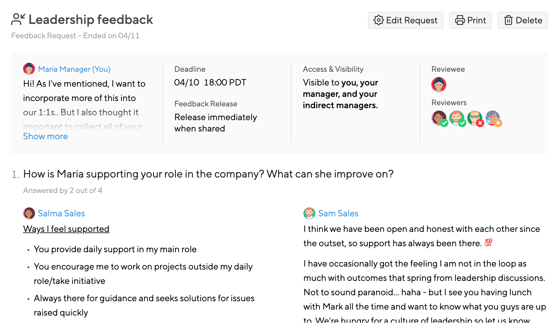 Feedback Requests · Small Improvements